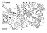Bosch 0 601 148 742 GSB 16 RE Percussion Drill 240 V / GB Spare Parts GSB16RE